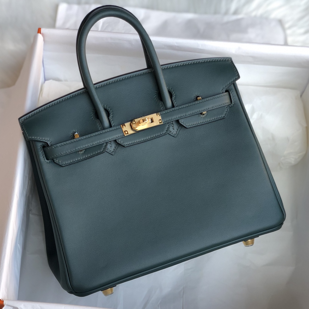 Hermes Birkin 30CM Swift Leather Handbag Black